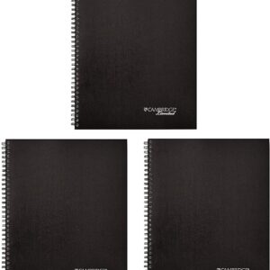 Cambridge Limited Meeting Planner,Side-Bound,11 x 8 1/4, 80 Sheets